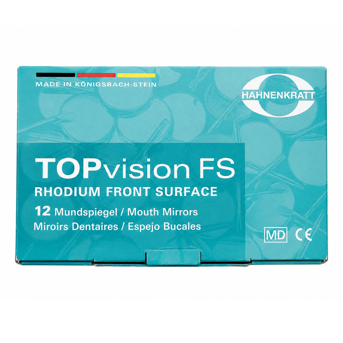Дзеркало TOPvision FS родієве 2 плоске