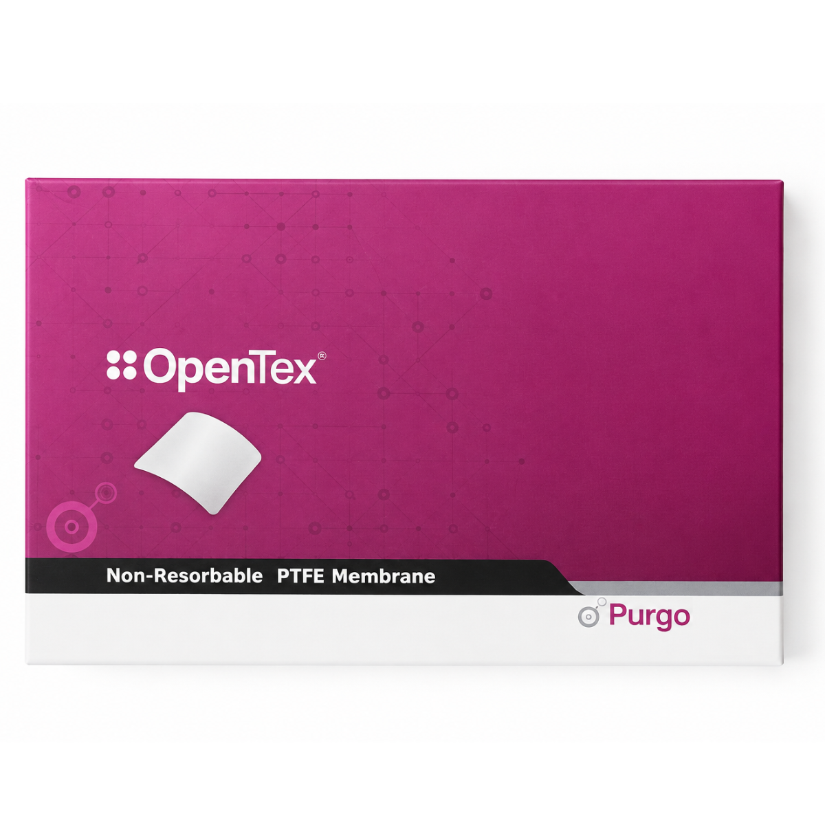Мембрана PTFE нерезорбуема OpenTex 17*25 мм TM Purgo KOREA