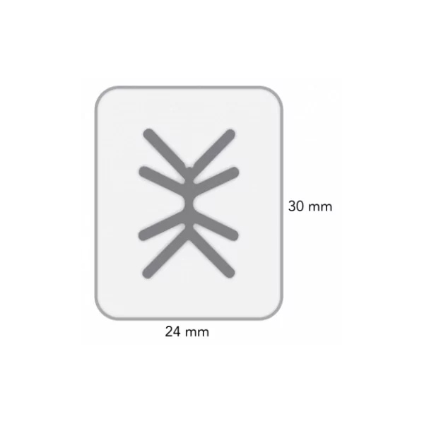 Мембрана PTFE з титановою рамкою 24*30 Opentex TR Purgo