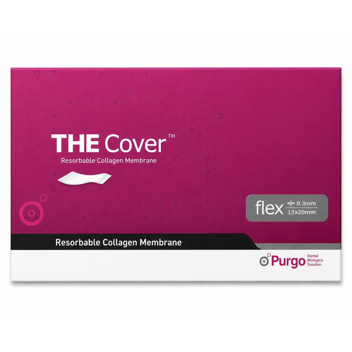 Колагенова мембрана BIO COVER 25*30 Purgo
