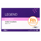 Металеві брекети Legend Medium Rhodium Roth 022 (кр. 3,4,5) — набір