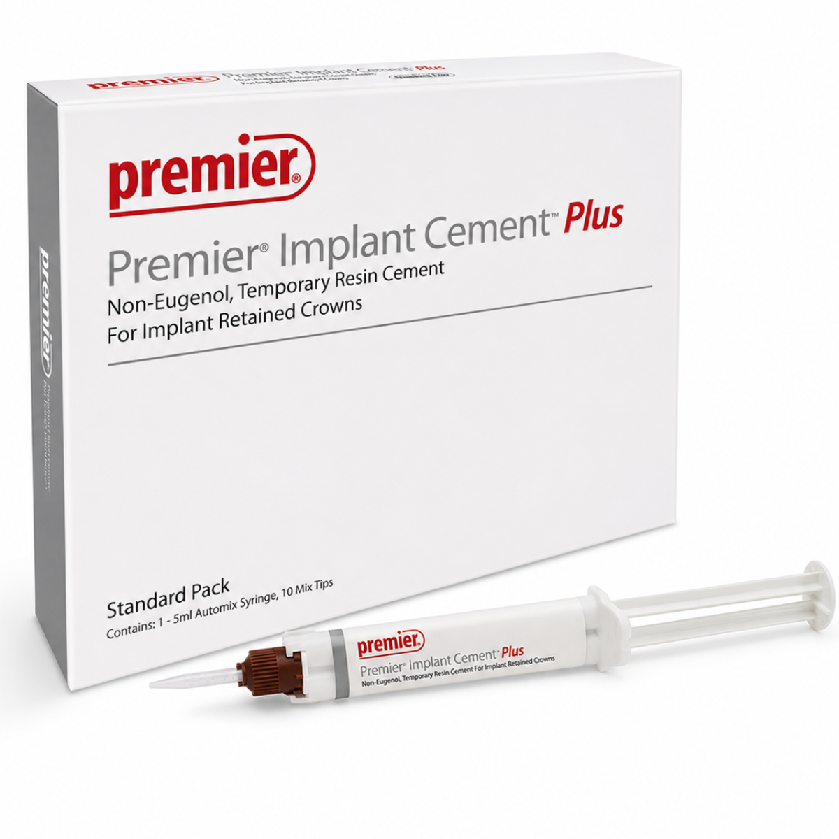 Цемет для фіксації на імплантах Premier Implants