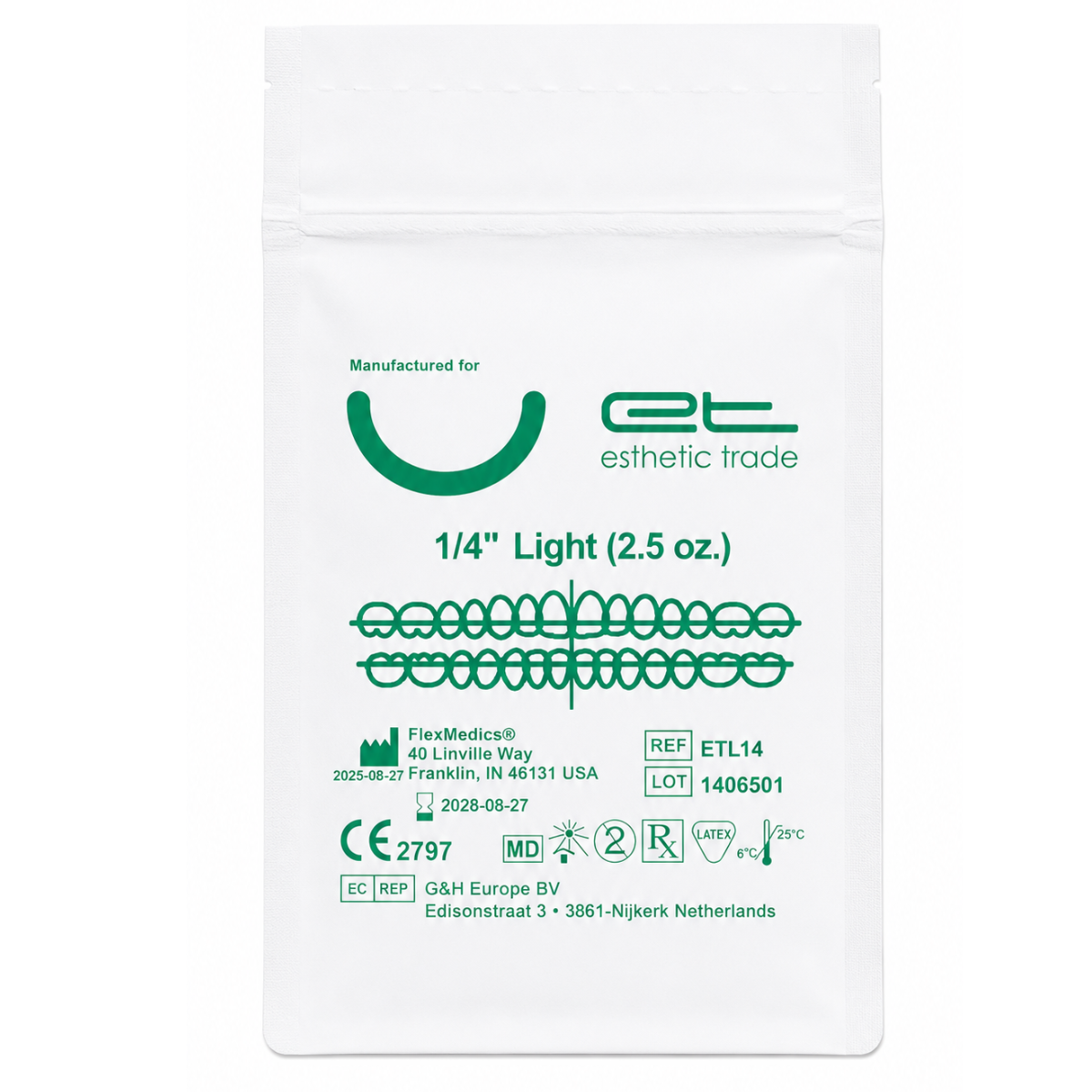 Еластики 1/4 (Light.Medium.Heavy)