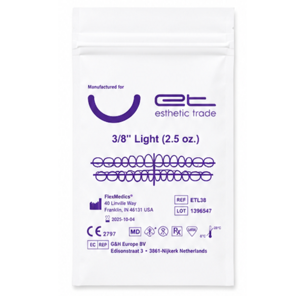 Еластики 3/8 (Light.Medium.Heavy)